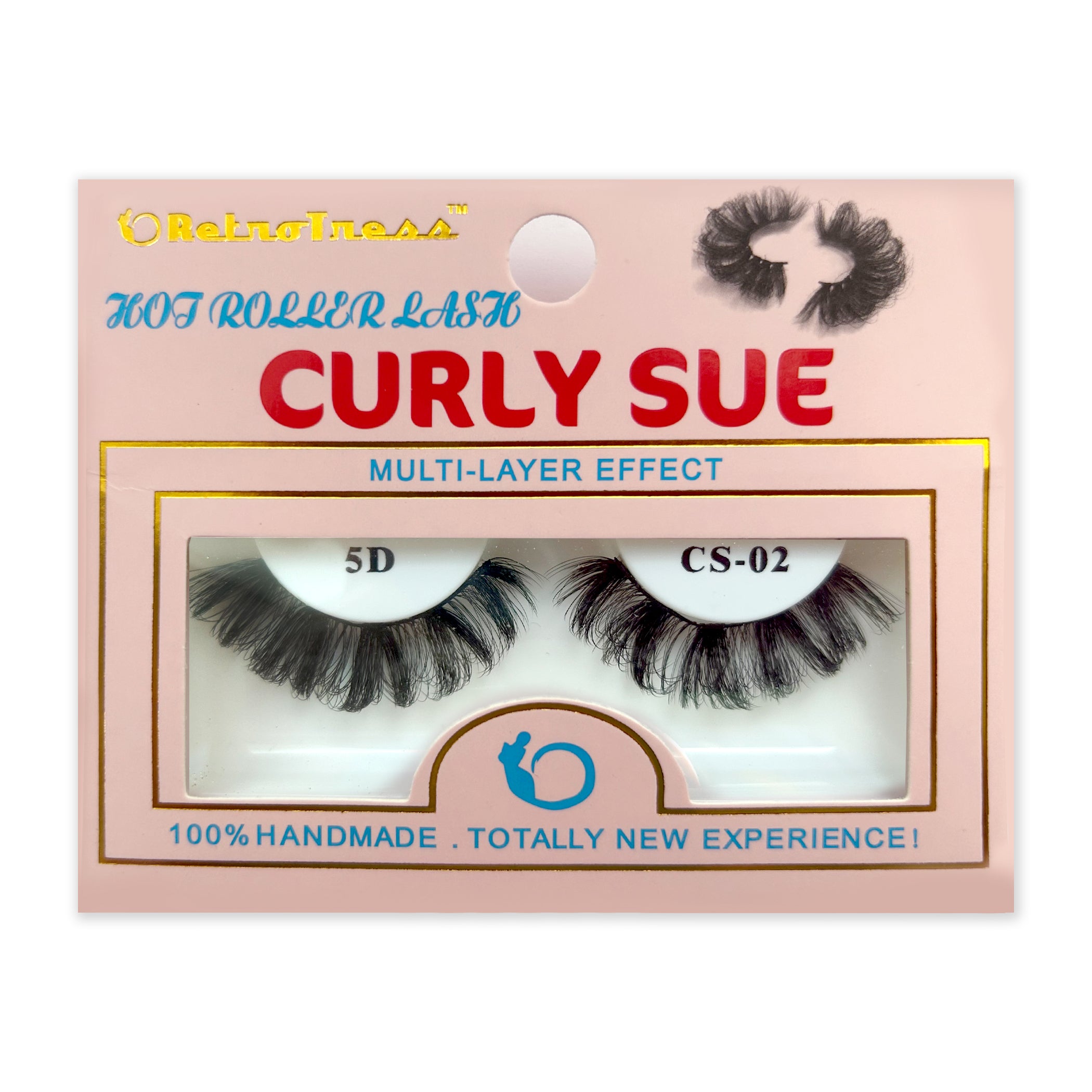 RetroTress Lashes Curly Sue Hot Roller Eyelashes