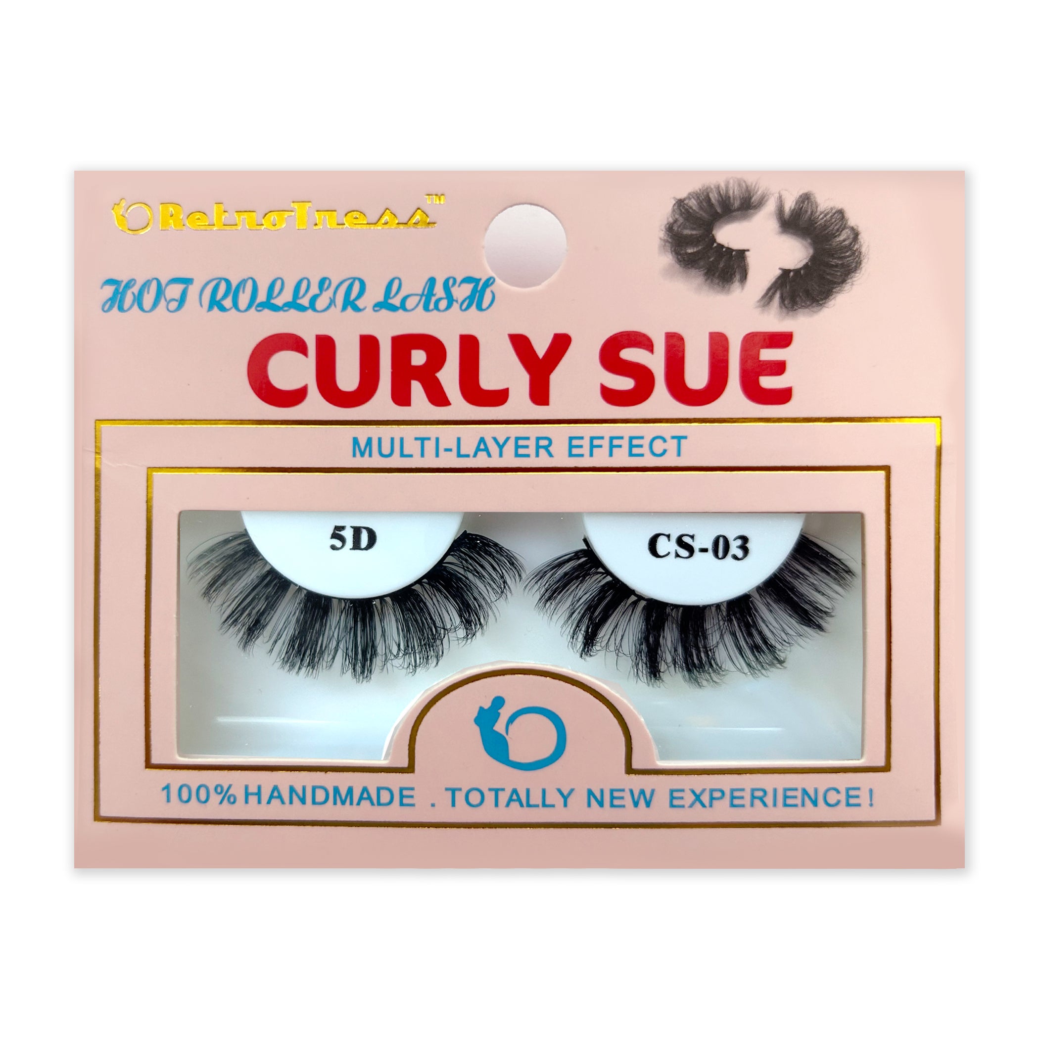 RetroTress Lashes Curly Sue Hot Roller Eyelashes