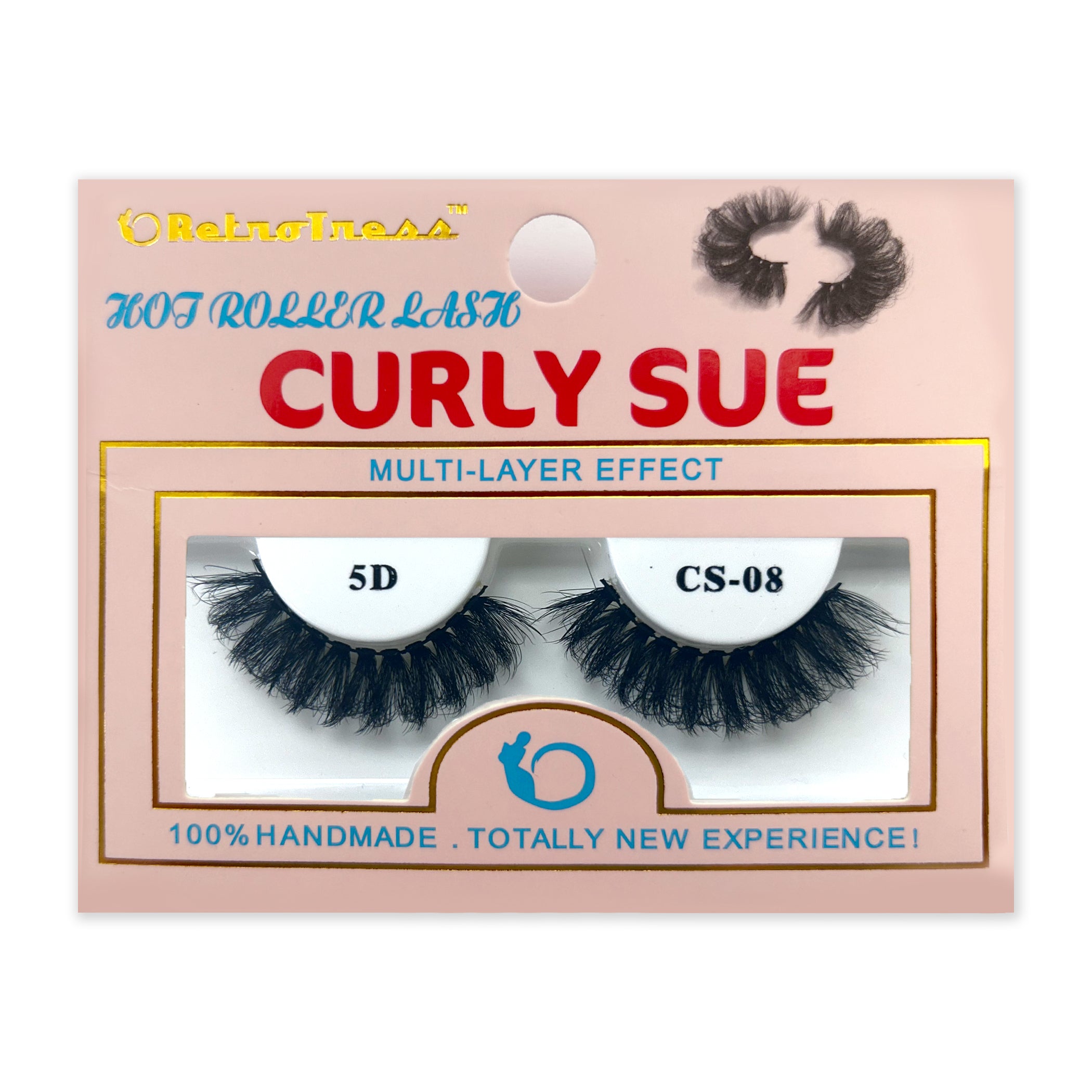 RetroTress Lashes Curly Sue Hot Roller Eyelashes