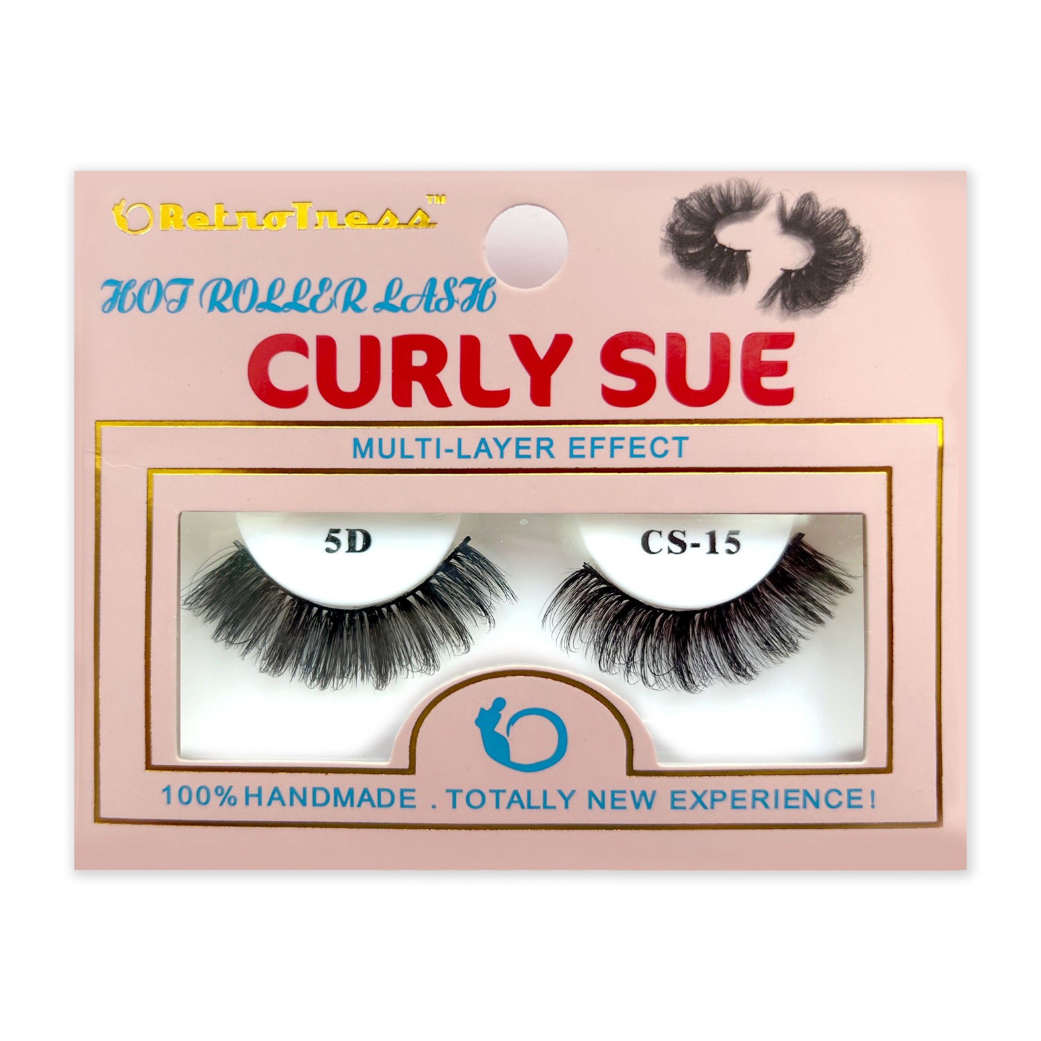 RetroTress Lashes Curly Sue Hot Roller Eyelashes