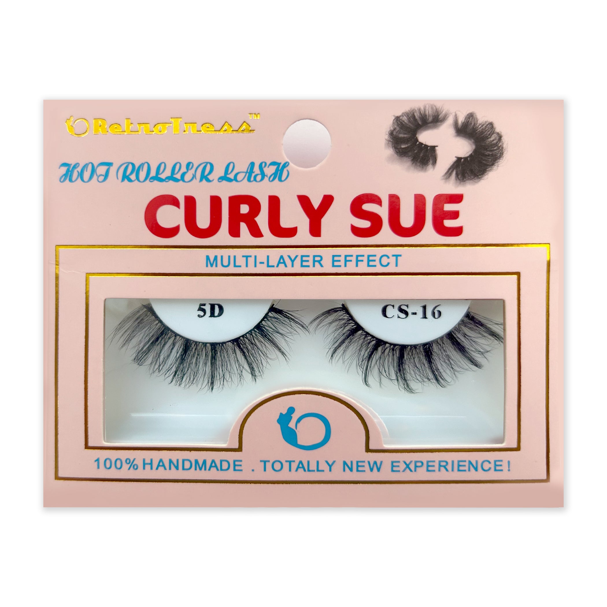 RetroTress Lashes Curly Sue Hot Roller Eyelashes