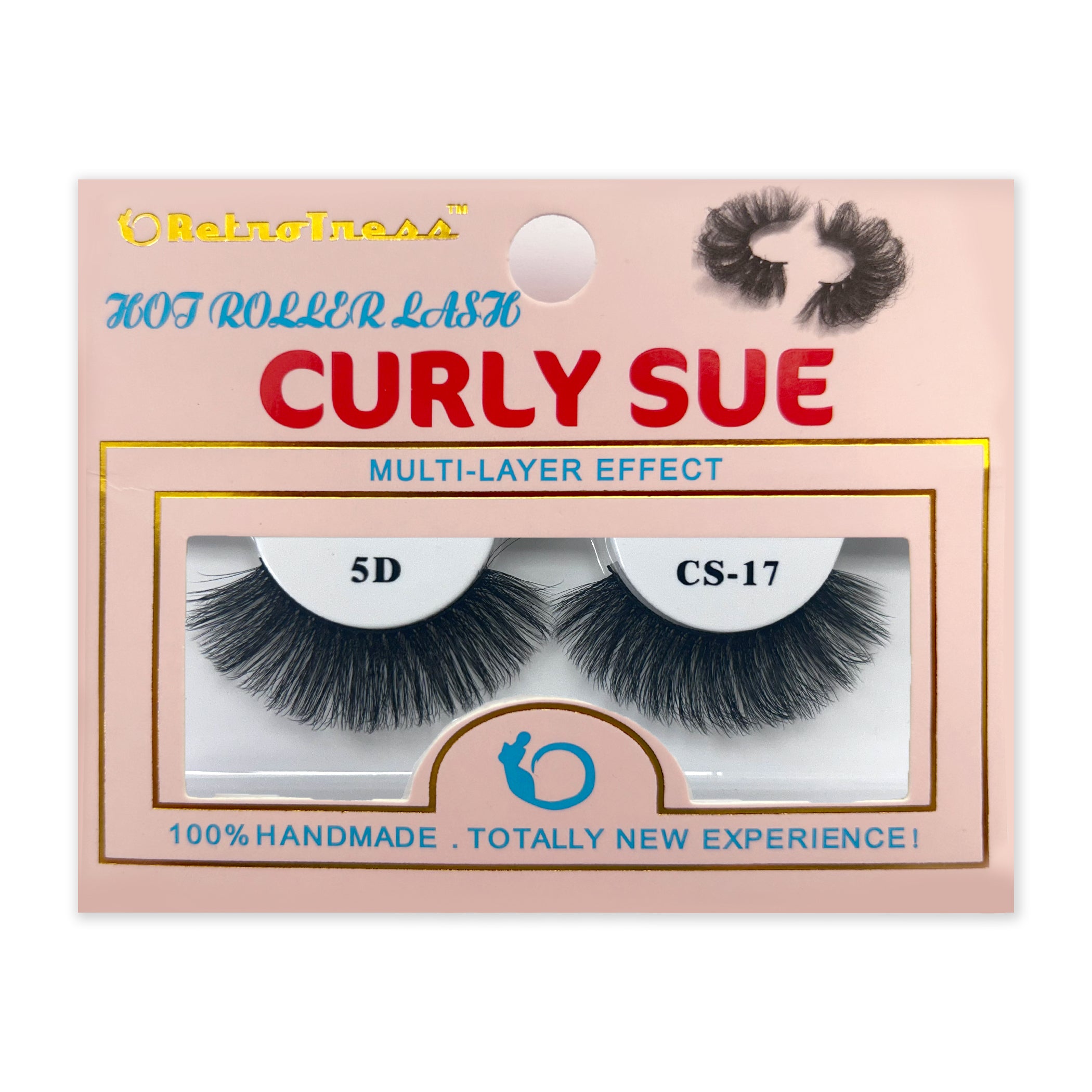 RetroTress Lashes Curly Sue Hot Roller Eyelashes