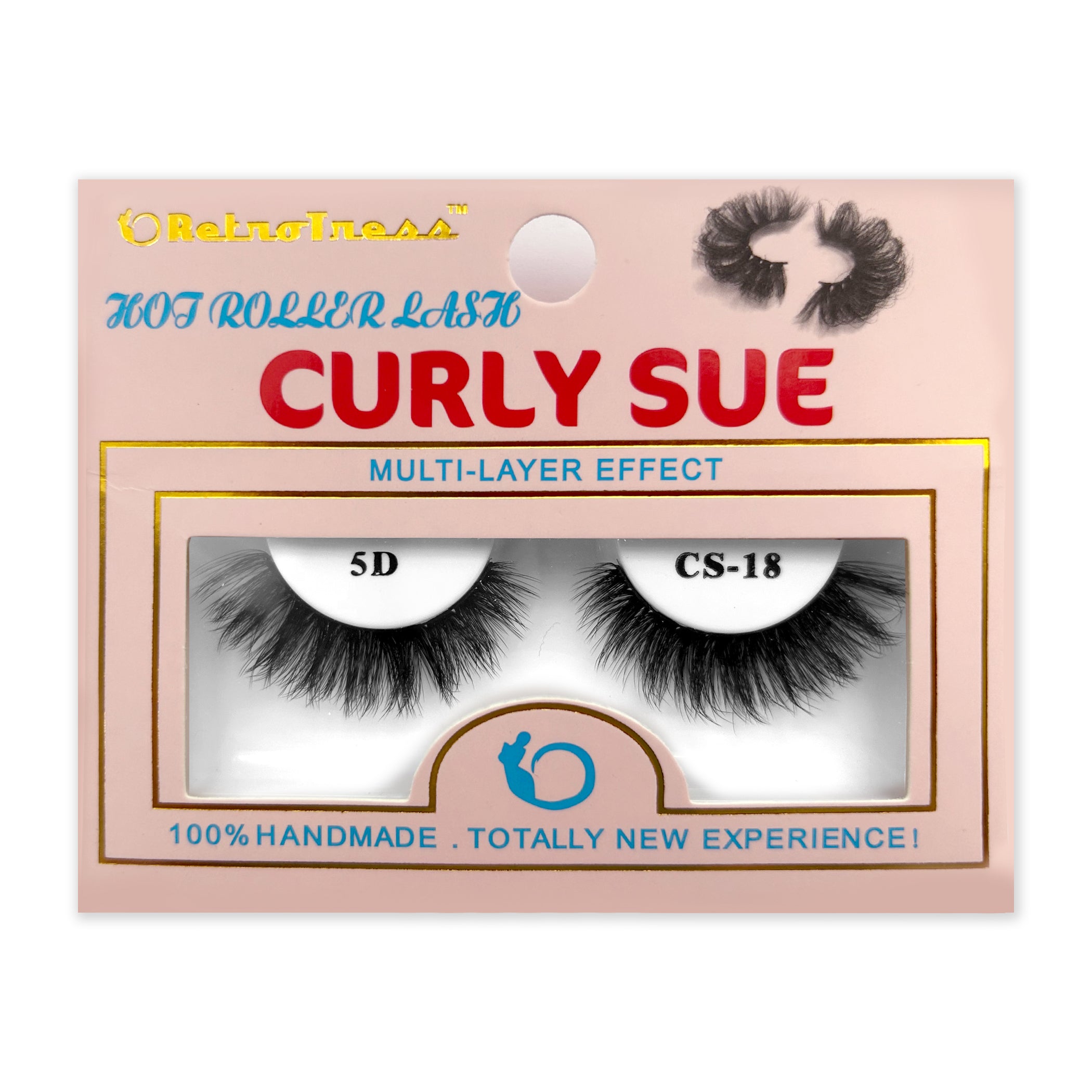 RetroTress Lashes Curly Sue Hot Roller Eyelashes