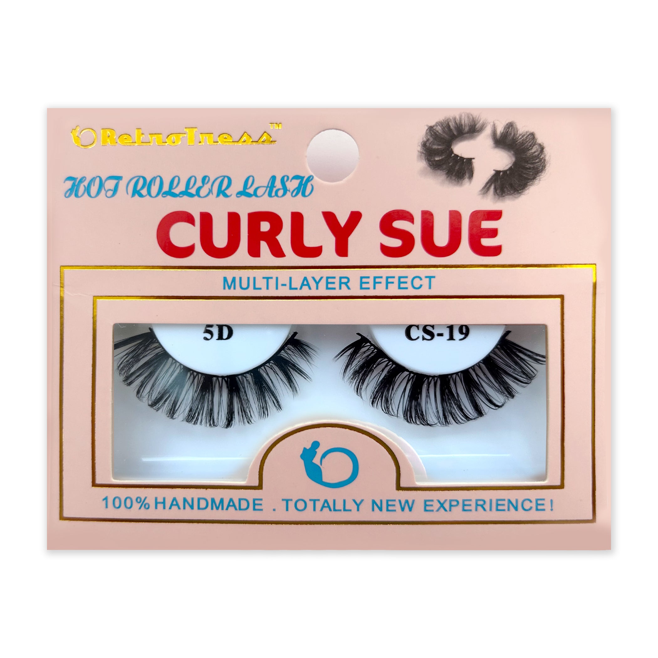 RetroTress Lashes Curly Sue Hot Roller Eyelashes