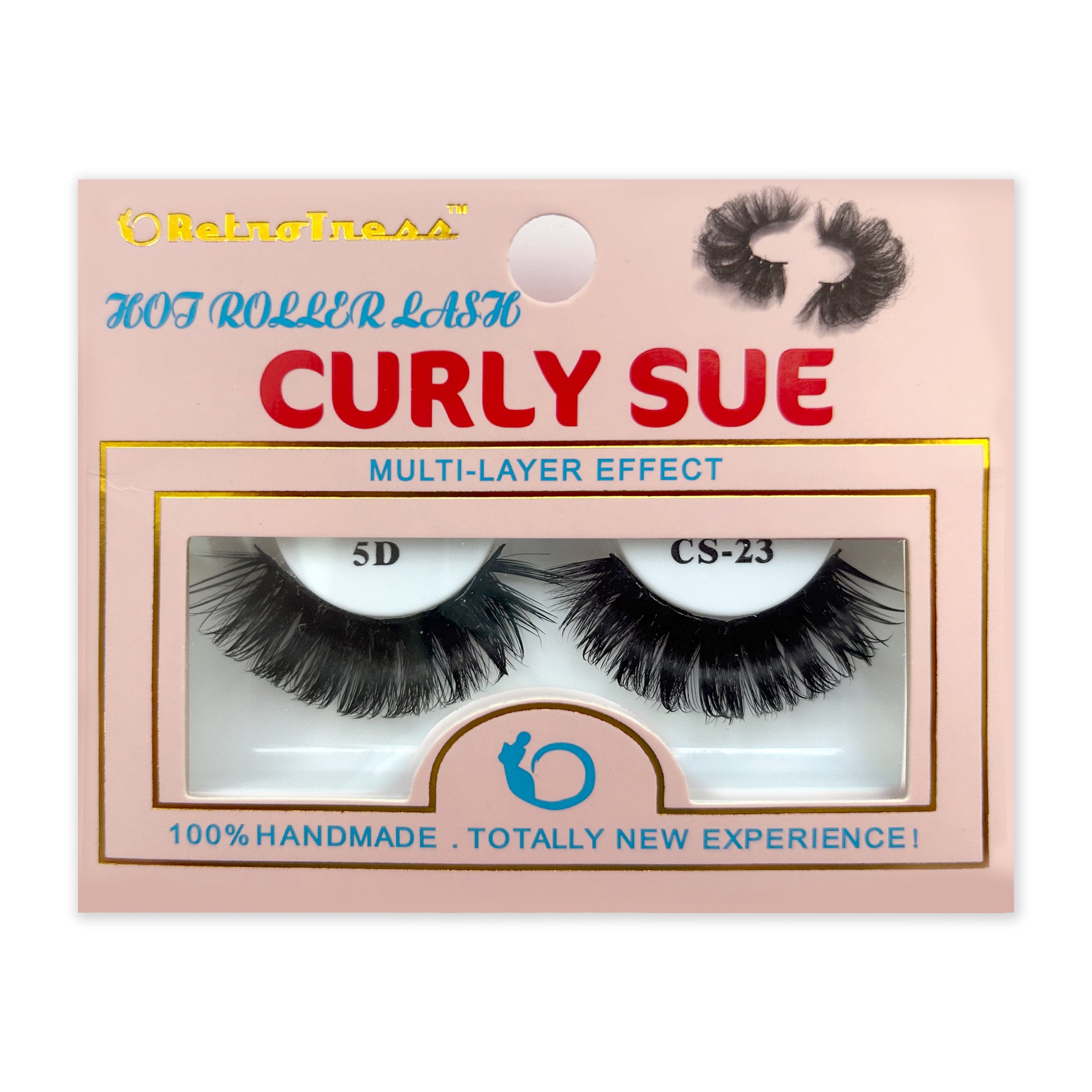 RetroTress Lashes Curly Sue Hot Roller Eyelashes