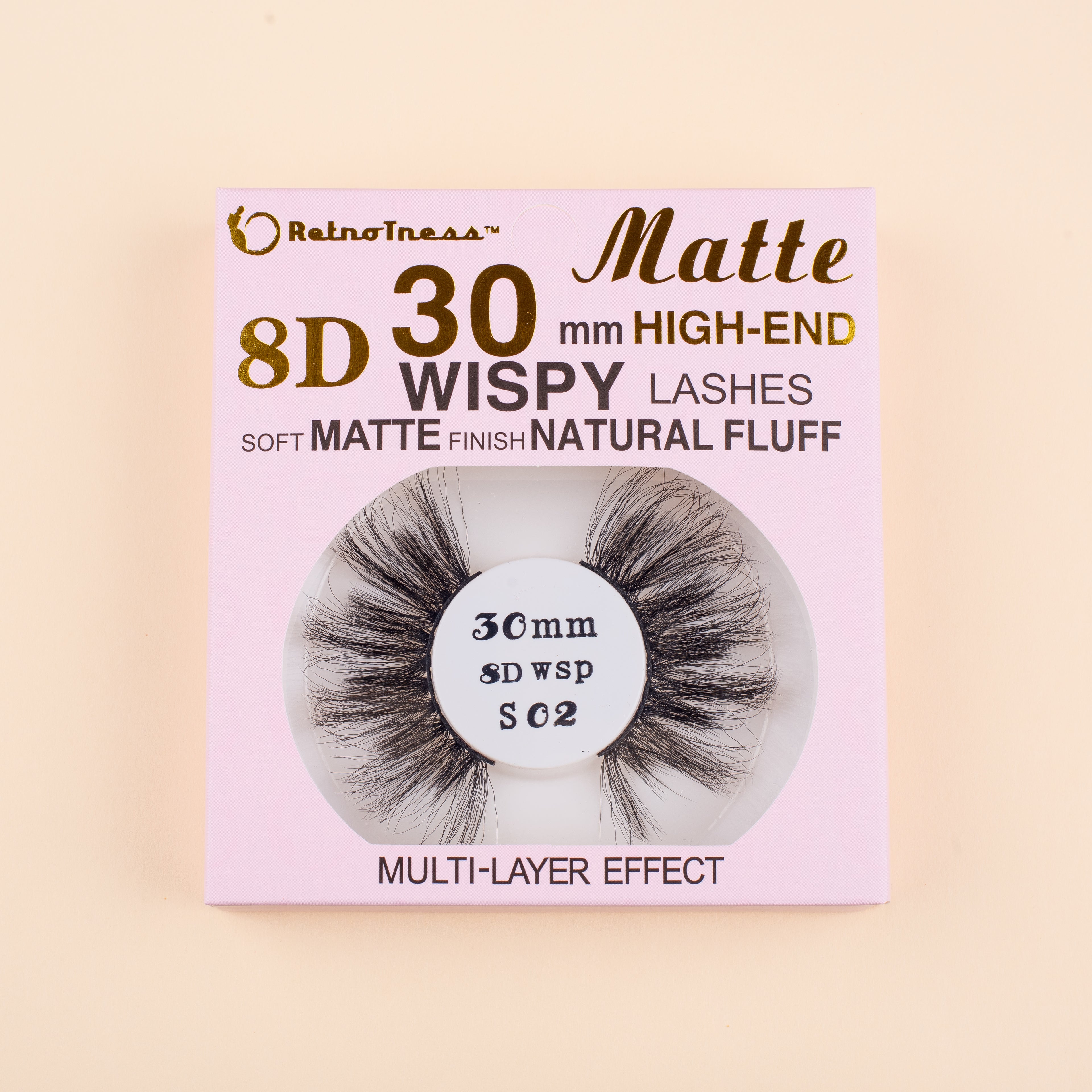 RetroTress Lashes- 8D 30mm Wispy Eyelashes