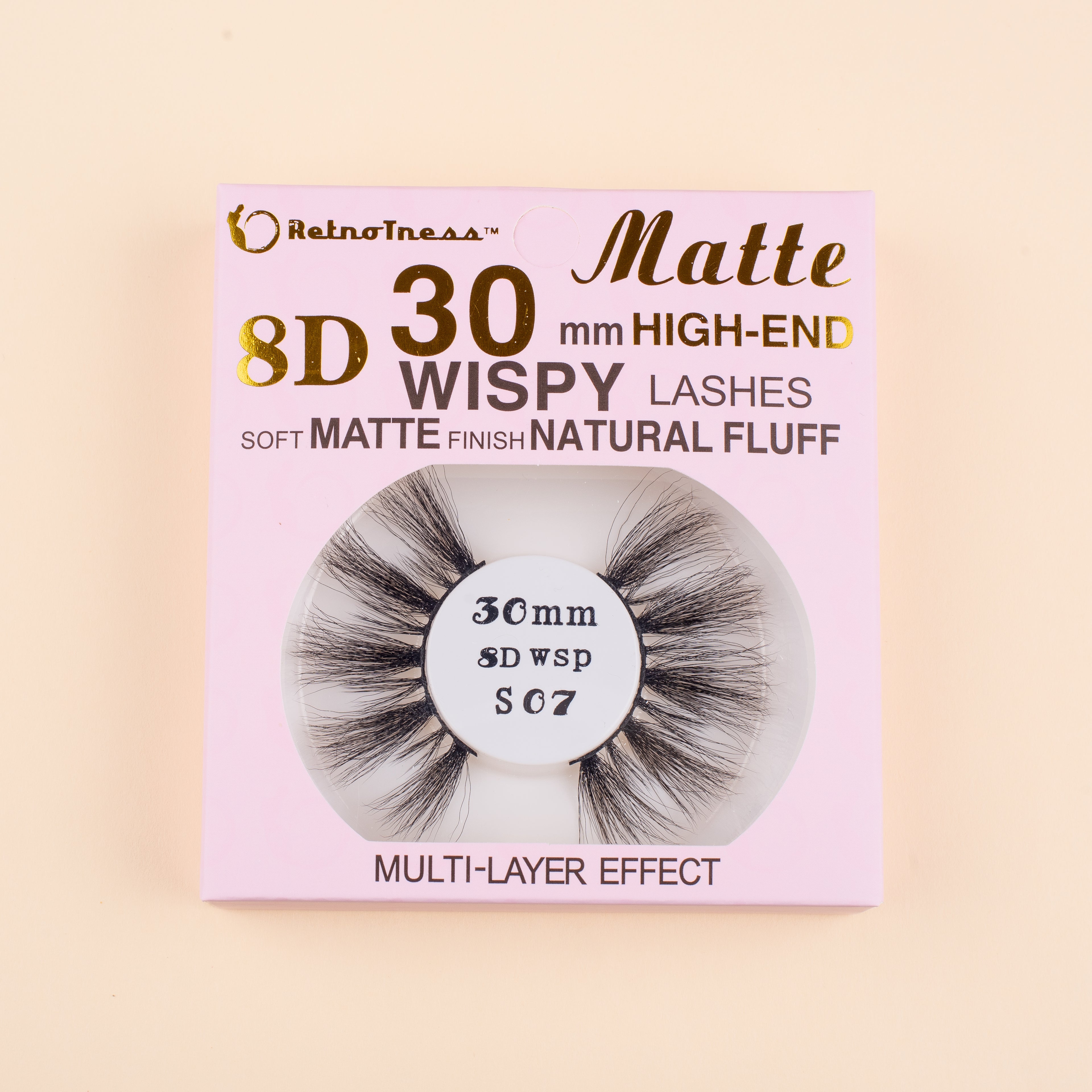 RetroTress Lashes- 8D 30mm Wispy Eyelashes