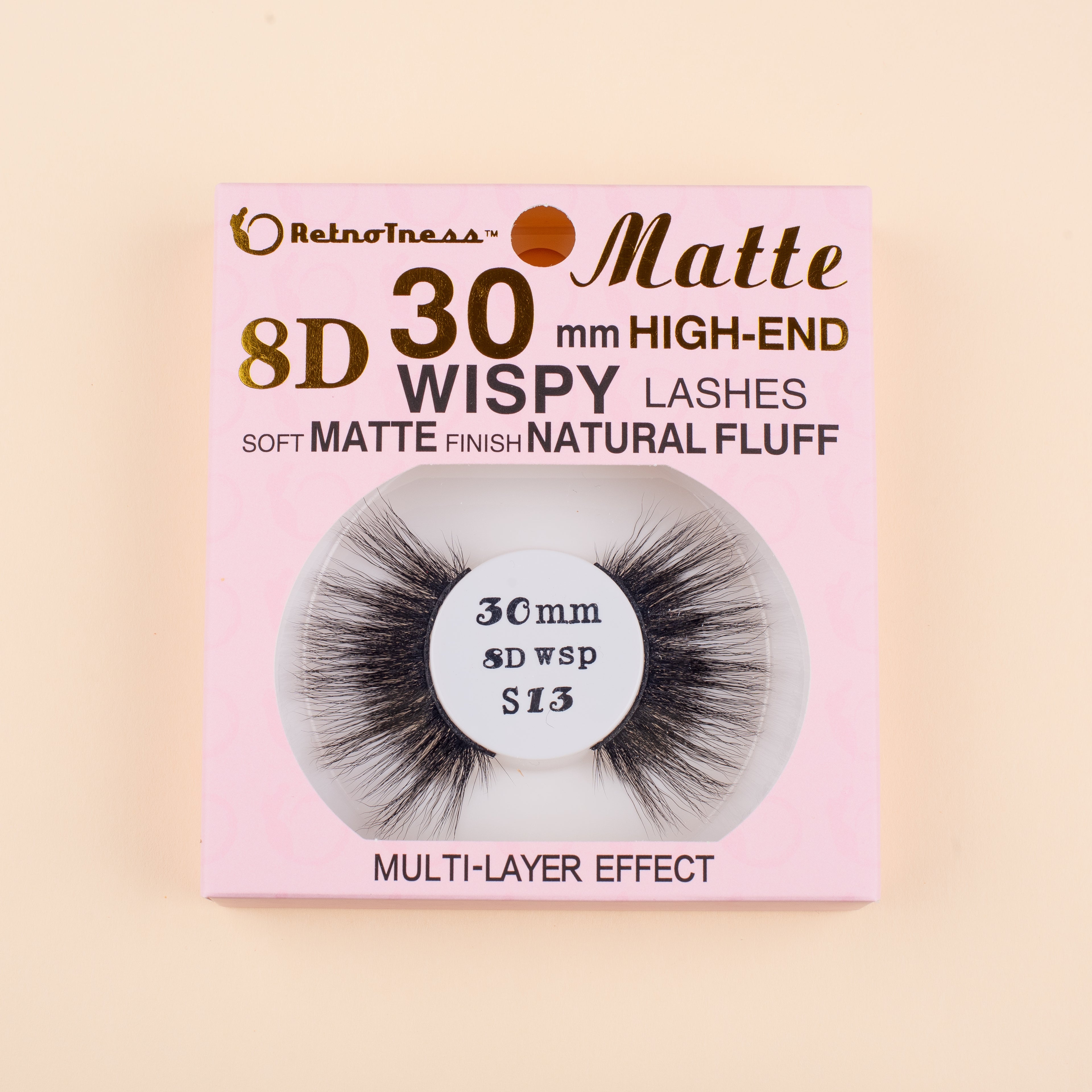RetroTress Lashes- 8D 30mm Wispy Eyelashes