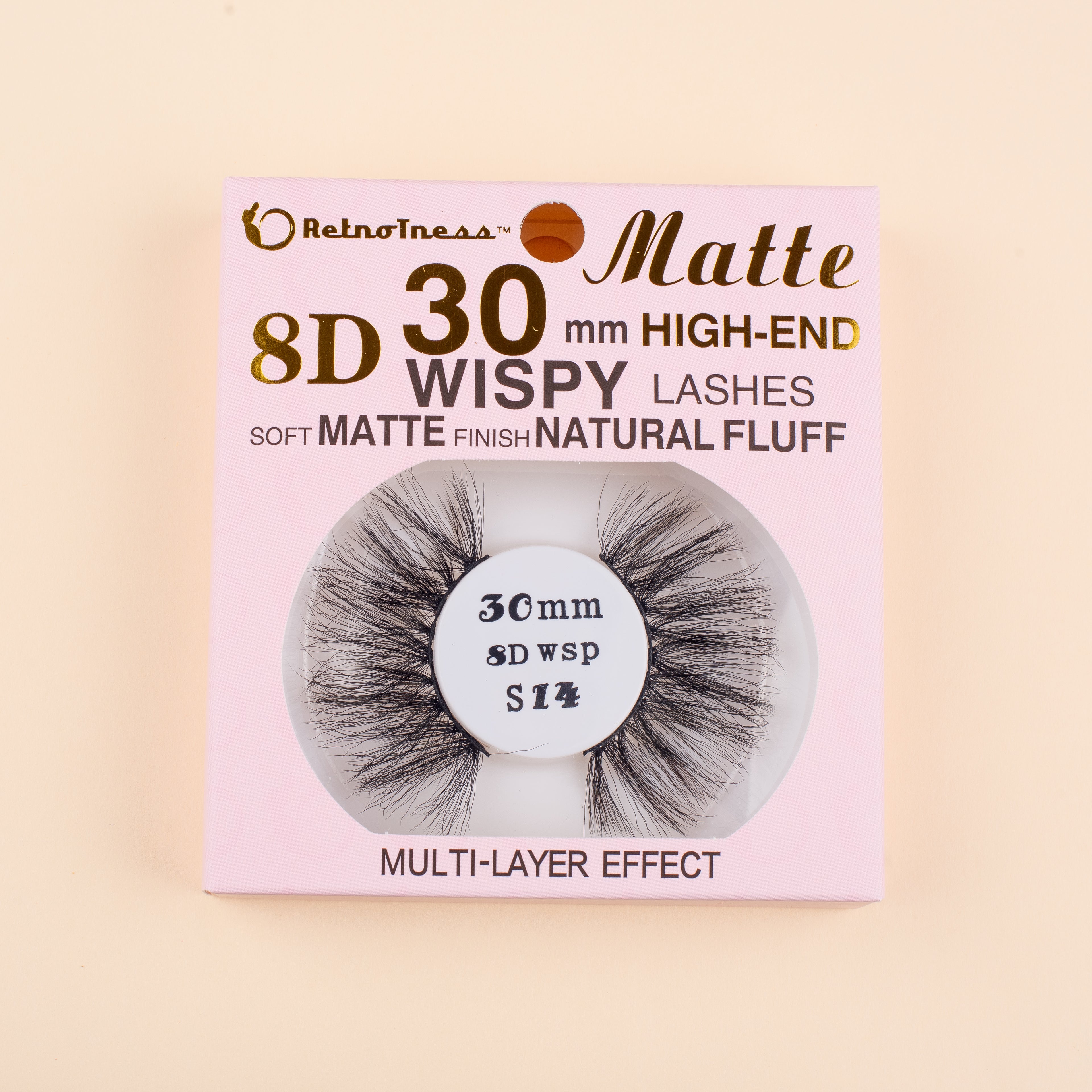 RetroTress Lashes- 8D 30mm Wispy Eyelashes