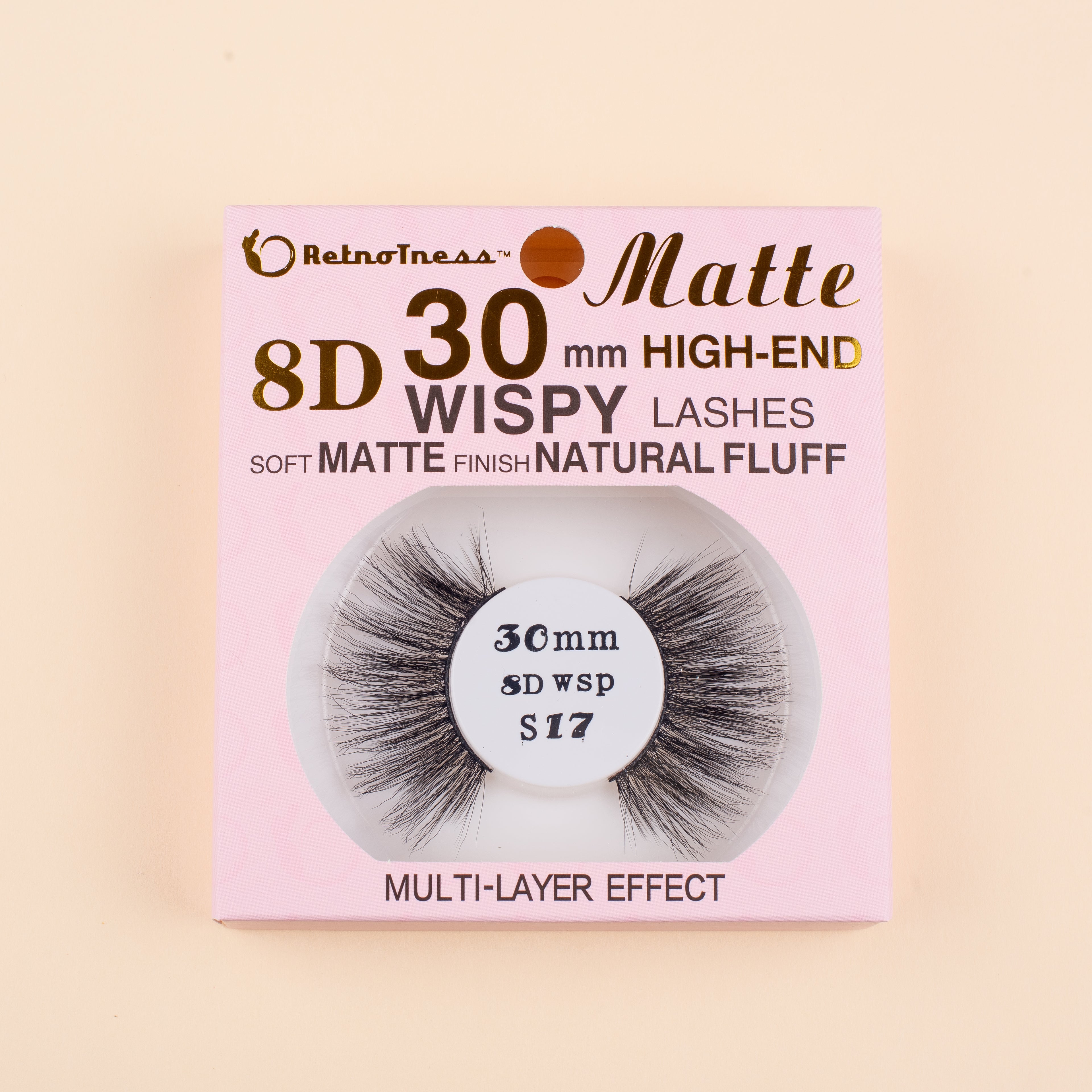 RetroTress Lashes- 8D 30mm Wispy Eyelashes