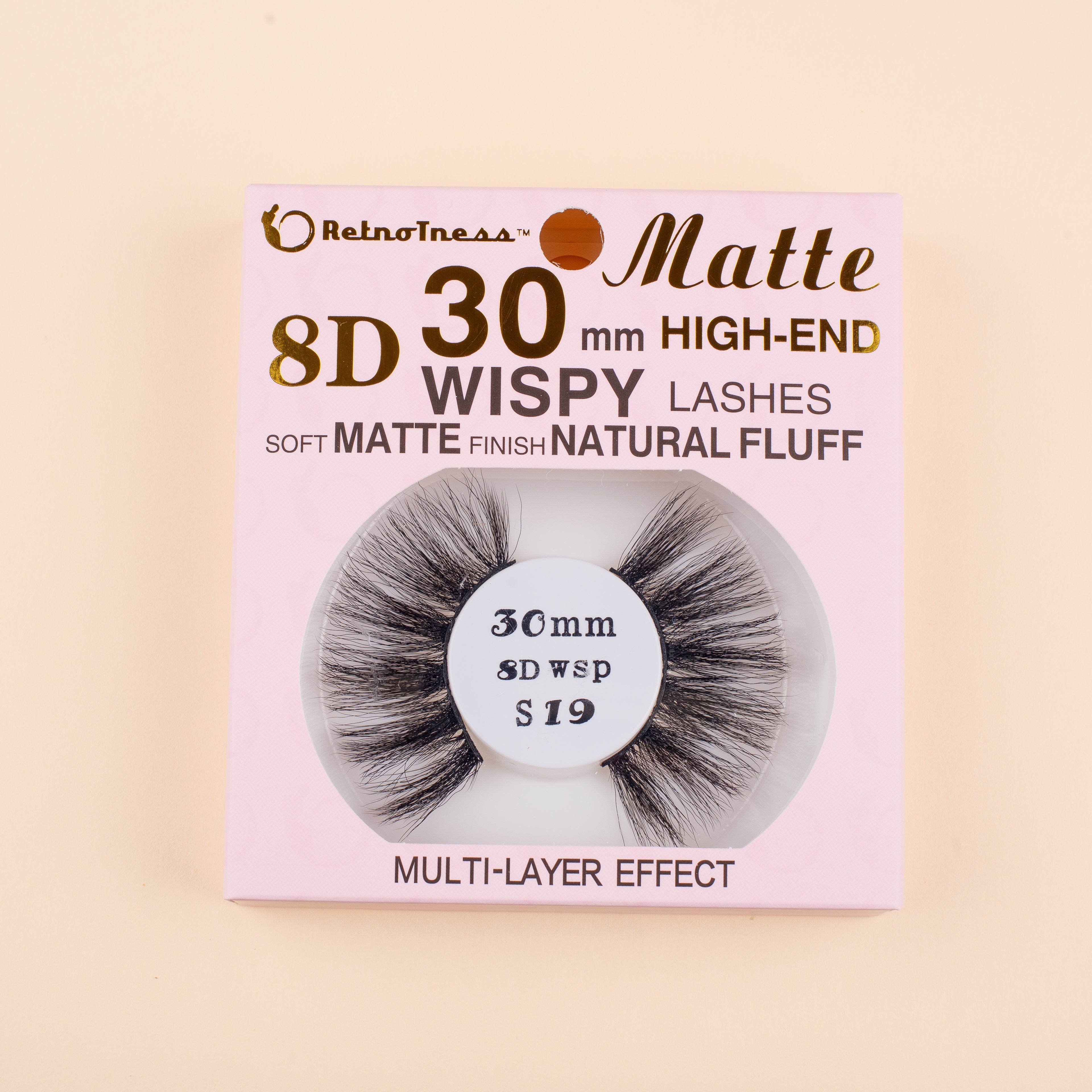 RetroTress Lashes- 8D 30mm Wispy Eyelashes