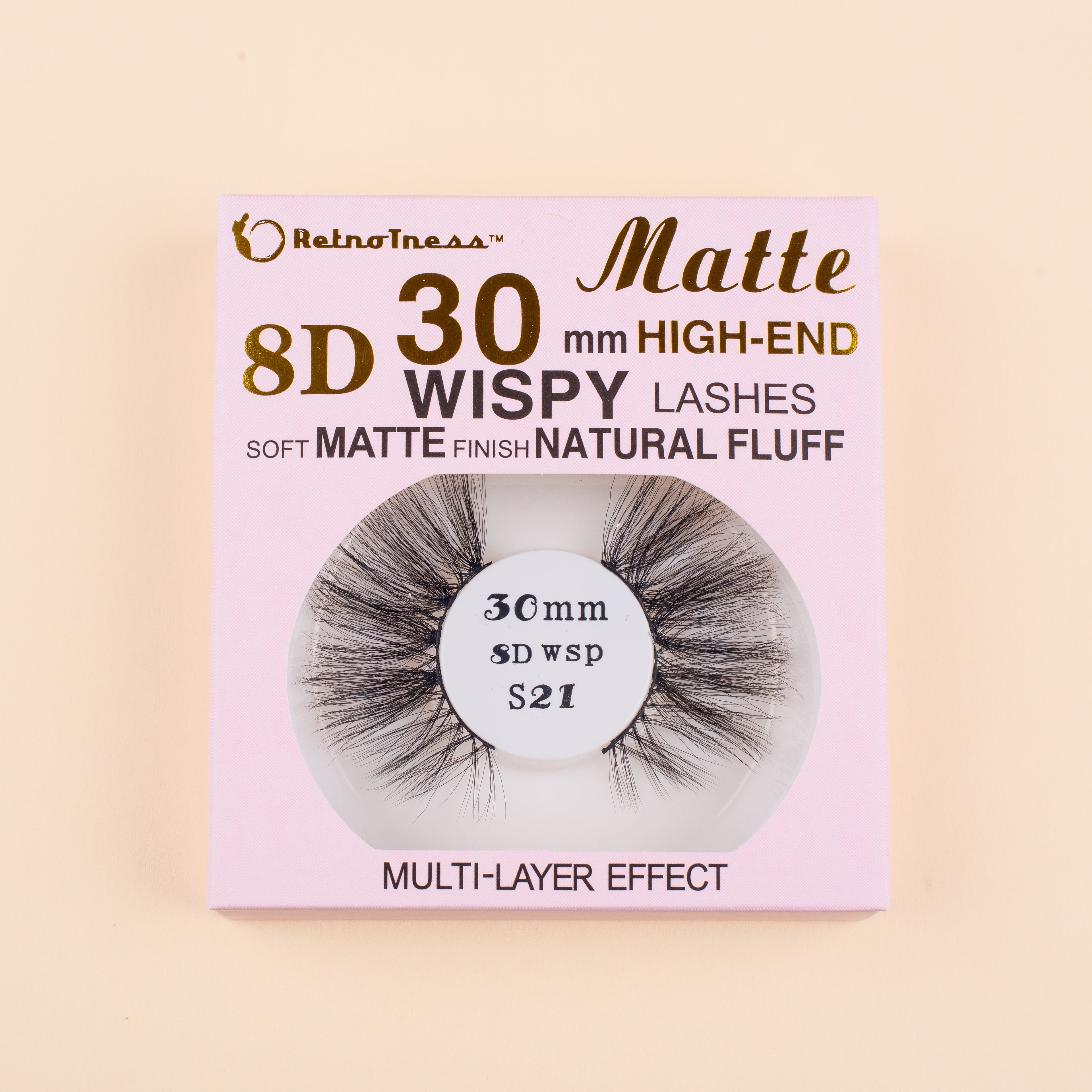 RetroTress Lashes- 8D 30mm Wispy Eyelashes