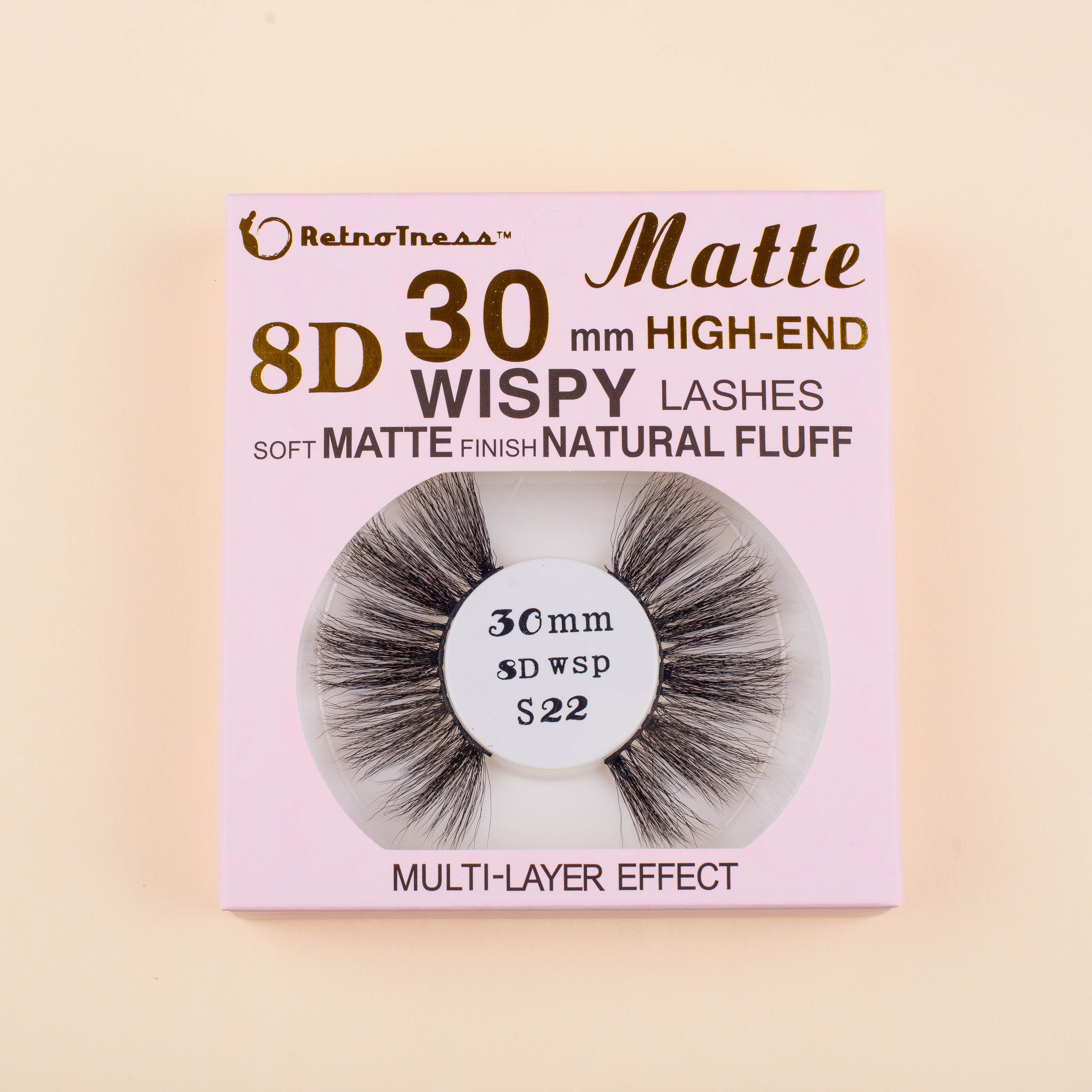 RetroTress Lashes- 8D 30mm Wispy Eyelashes