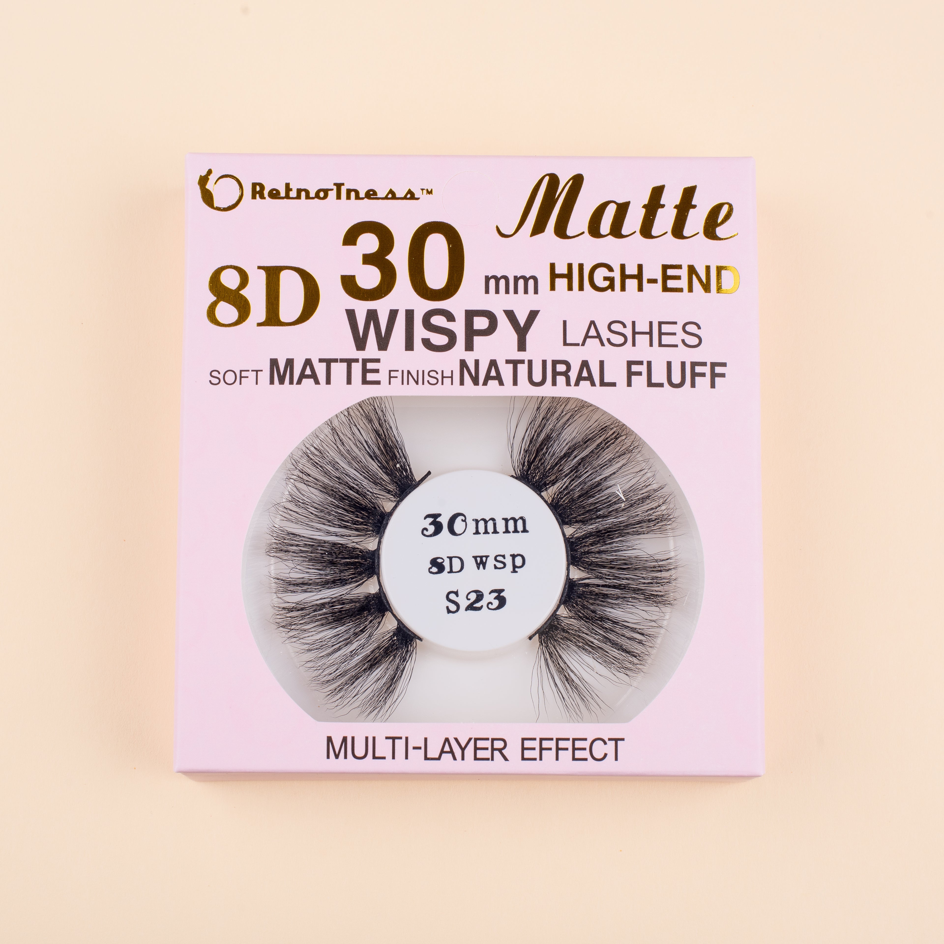RetroTress Lashes- 8D 30mm Wispy Eyelashes