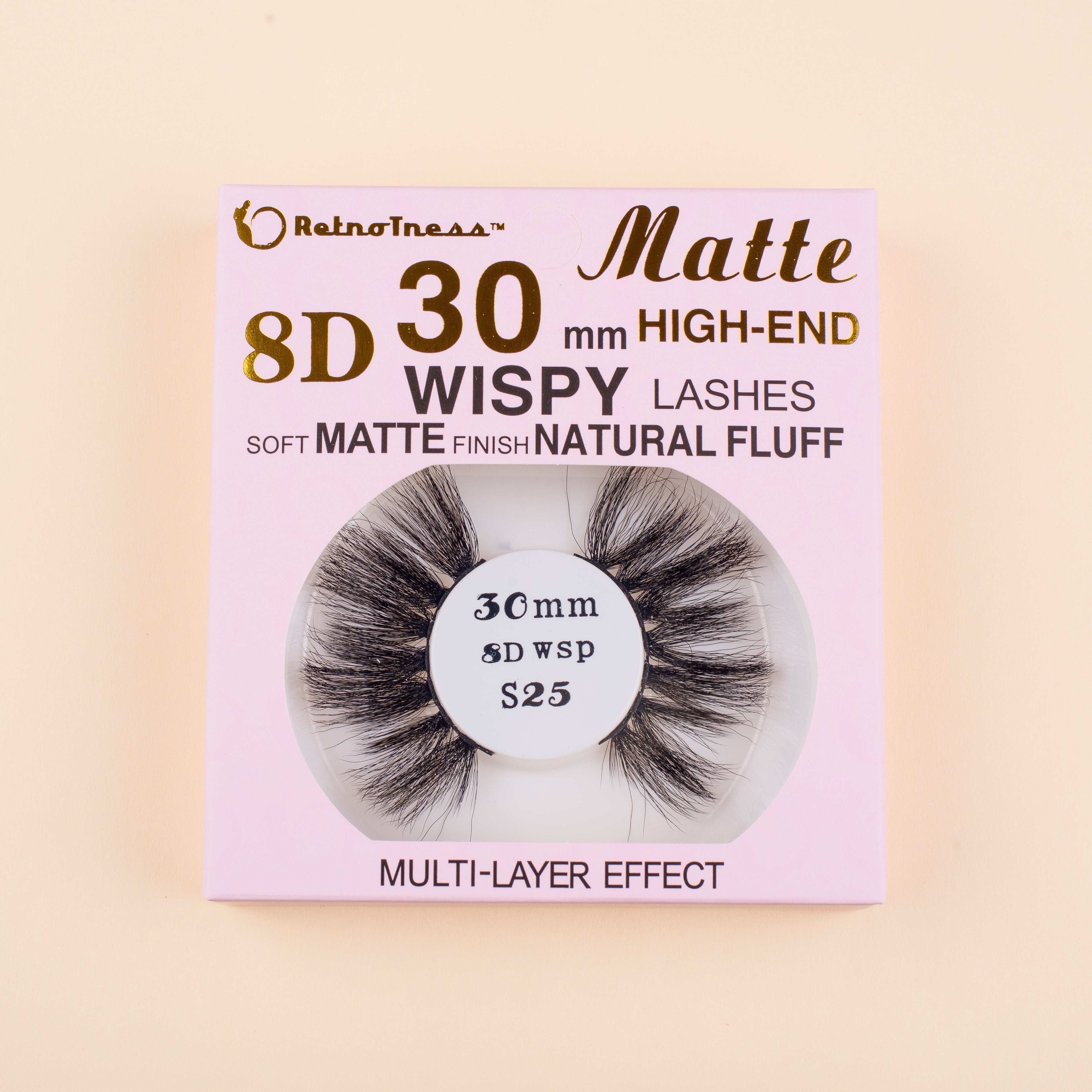 RetroTress Lashes- 8D 30mm Wispy Eyelashes