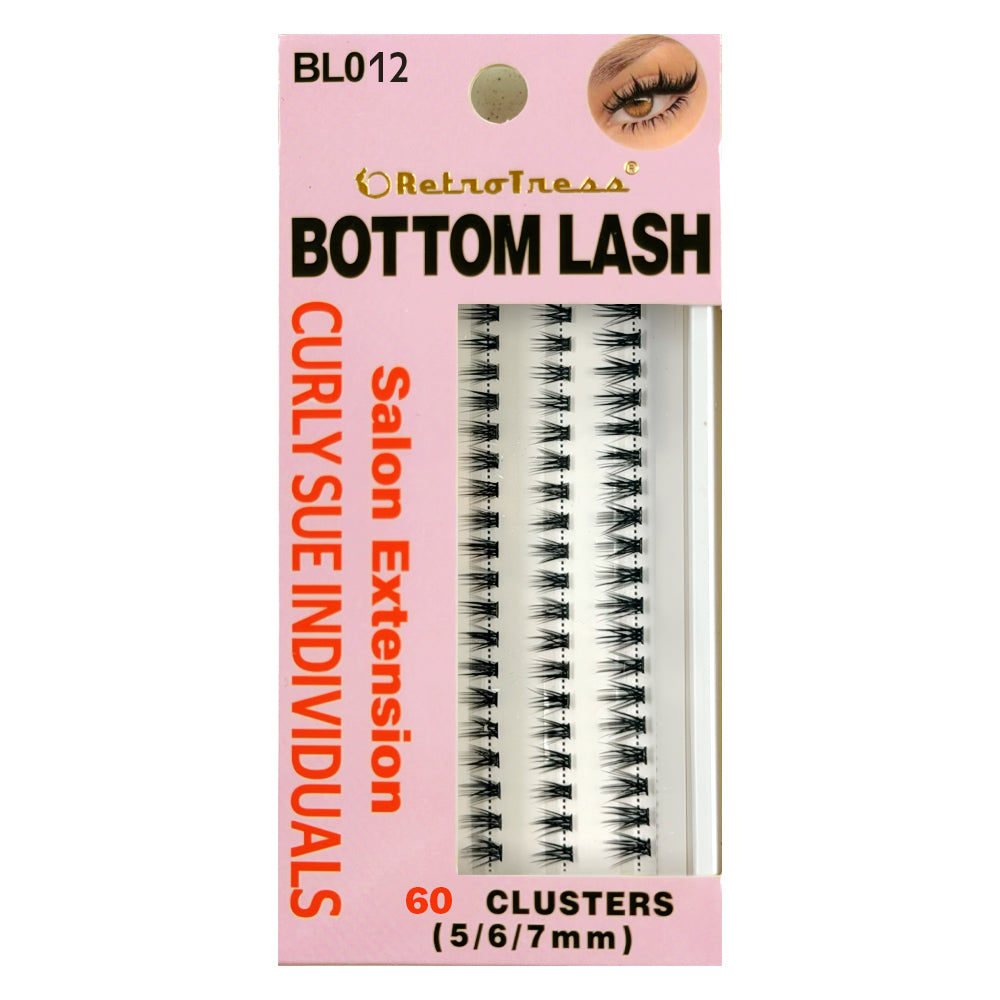 RetroTress Bottom Lash  DIY Individual Clusters Lower Under Lash Extensions