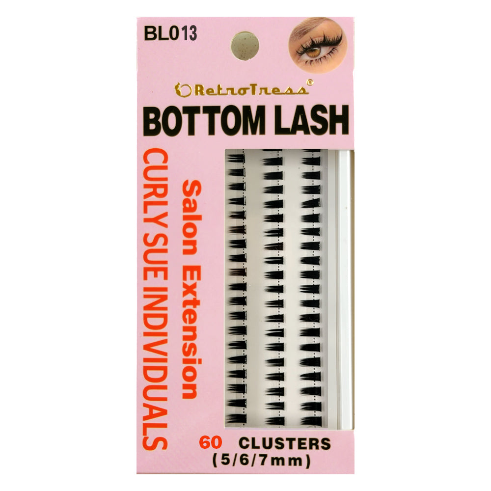 RetroTress Bottom Lash  DIY Individual Clusters Lower Under Lash Extensions