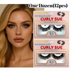 One Dozen(12pcs) RetroTress Lashes Curly Sue Hot Roller Eyelashes-CS