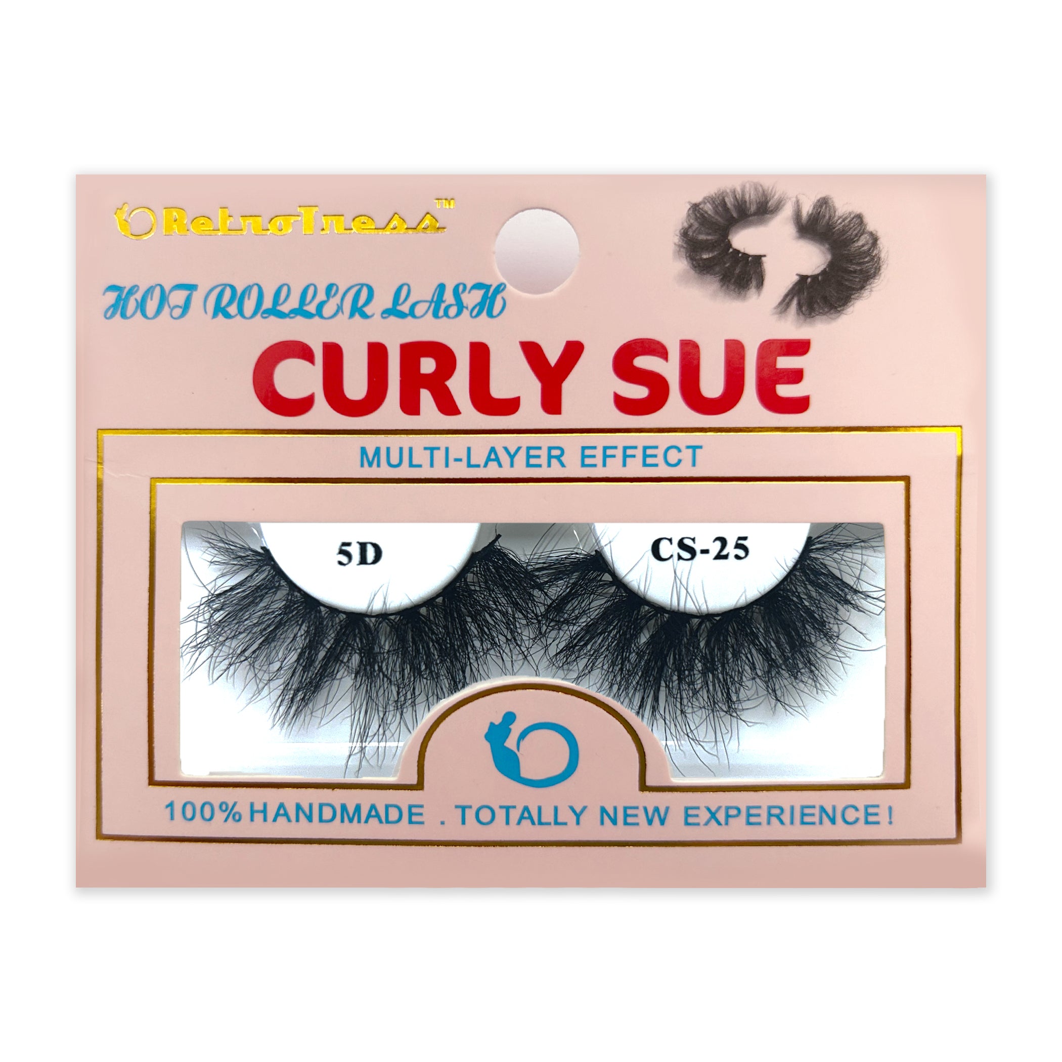 RetroTress Lashes Curly Sue Hot Roller Eyelashes