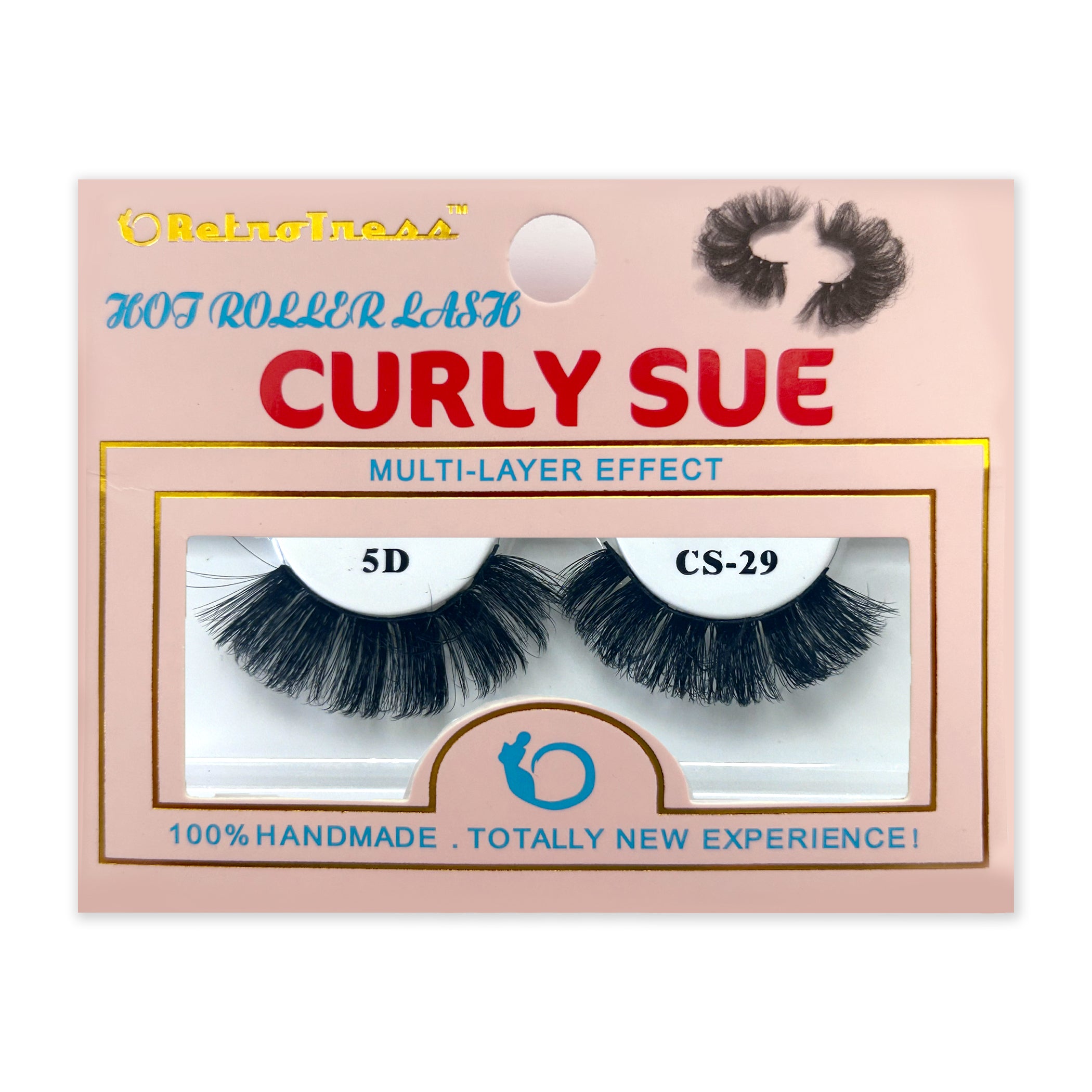 RetroTress Lashes Curly Sue Hot Roller Eyelashes