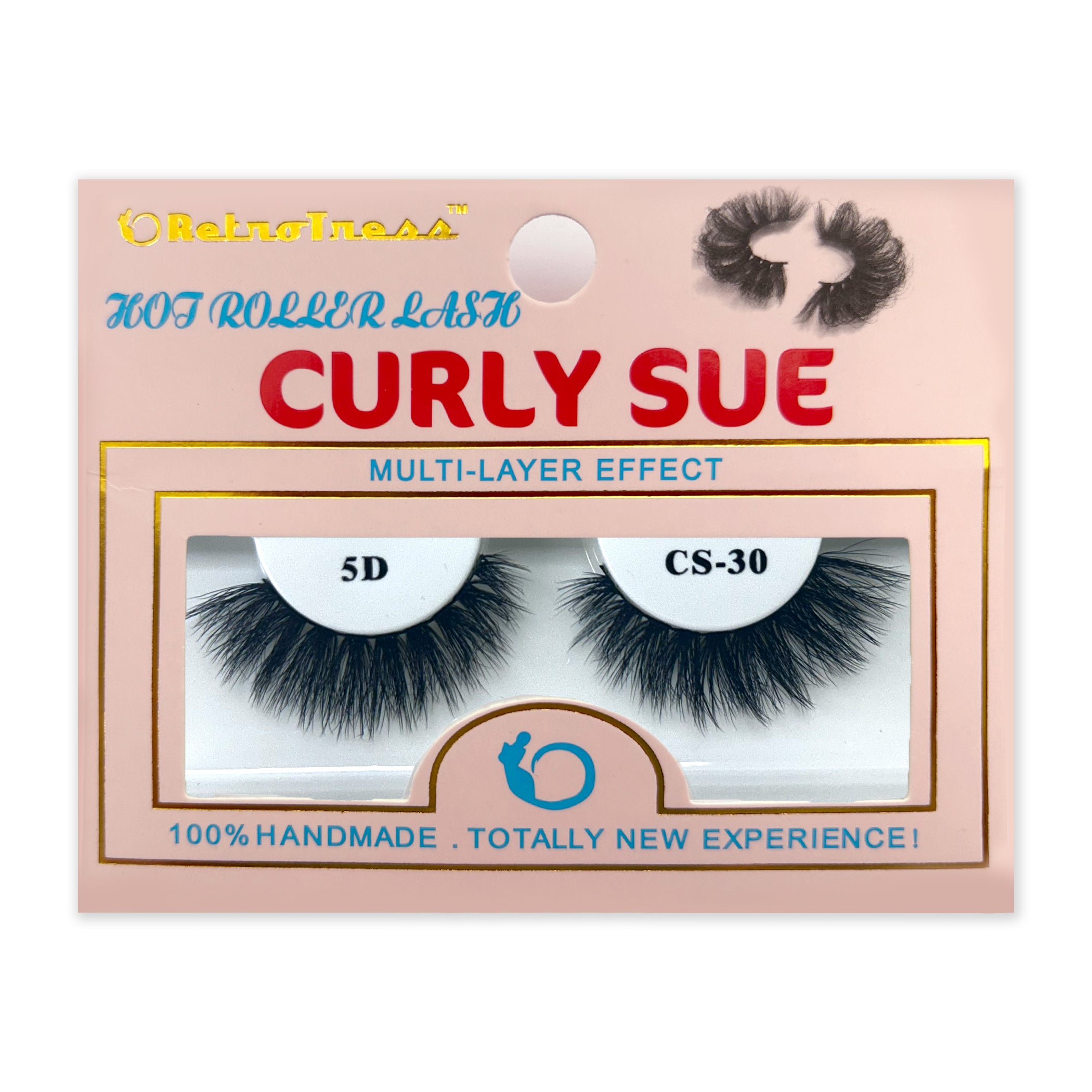 RetroTress Lashes Curly Sue Hot Roller Eyelashes