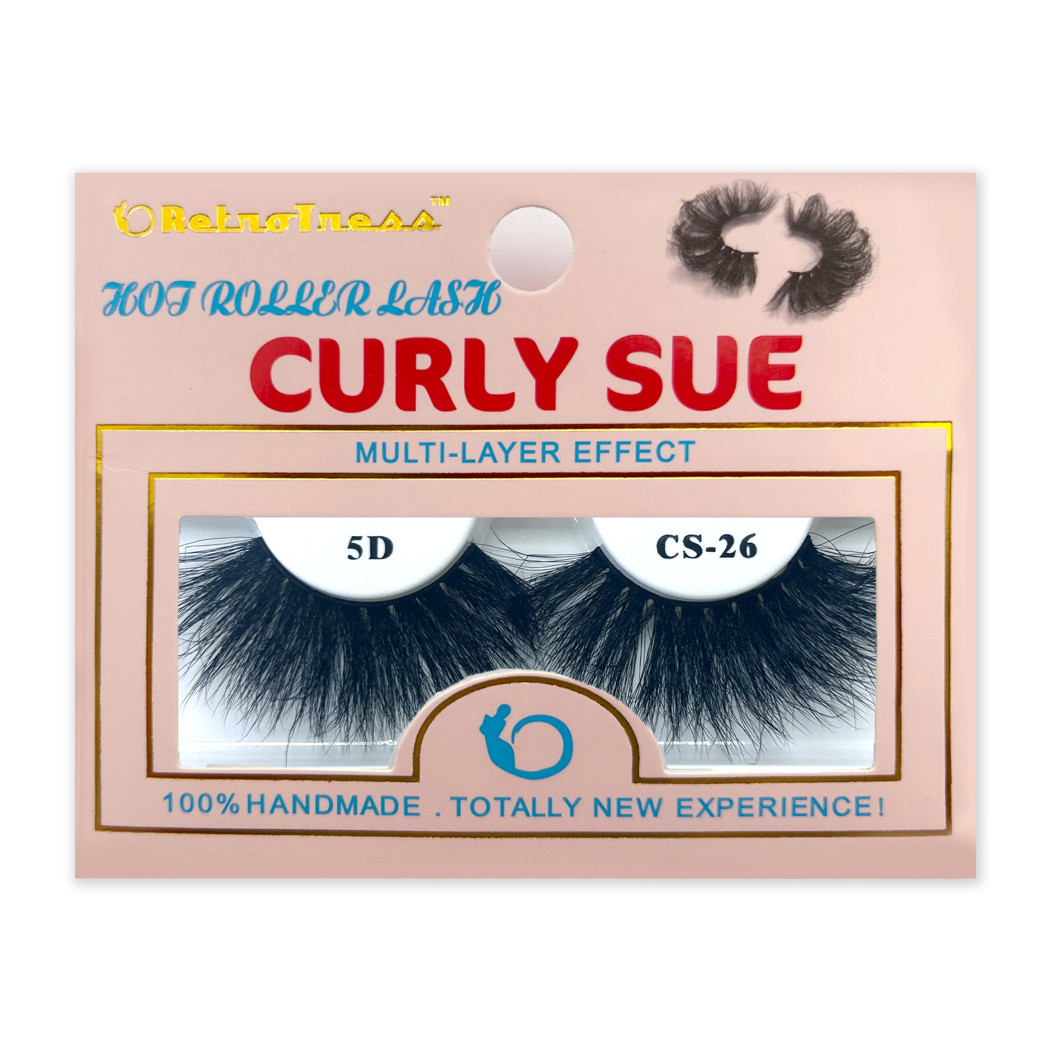 RetroTress Lashes Curly Sue Hot Roller Eyelashes